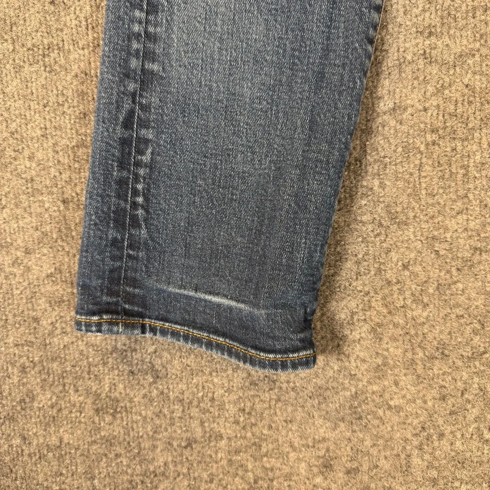 Levis 511 Slim Fit Selvedge Denim Jeans Blue Distressed 32x32 21948-0030 #3366